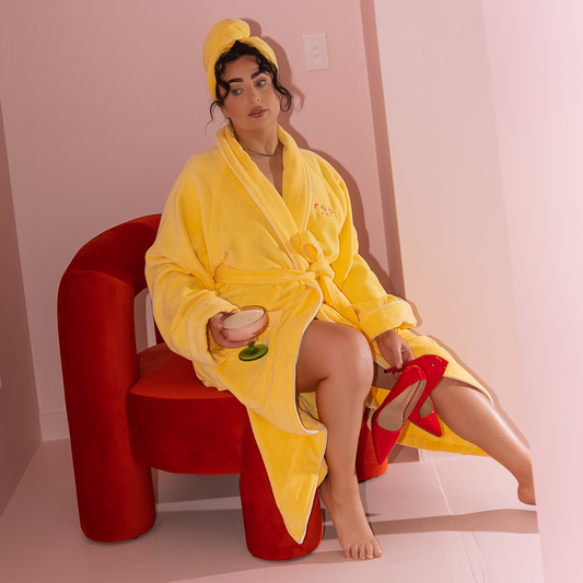 Lemon Drop Bathrobe