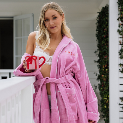 Bubblegum Dream Bathrobe