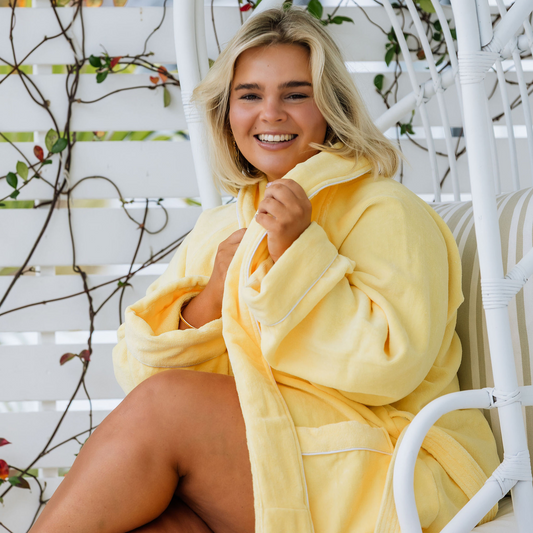 Lemon Drop Bathrobe